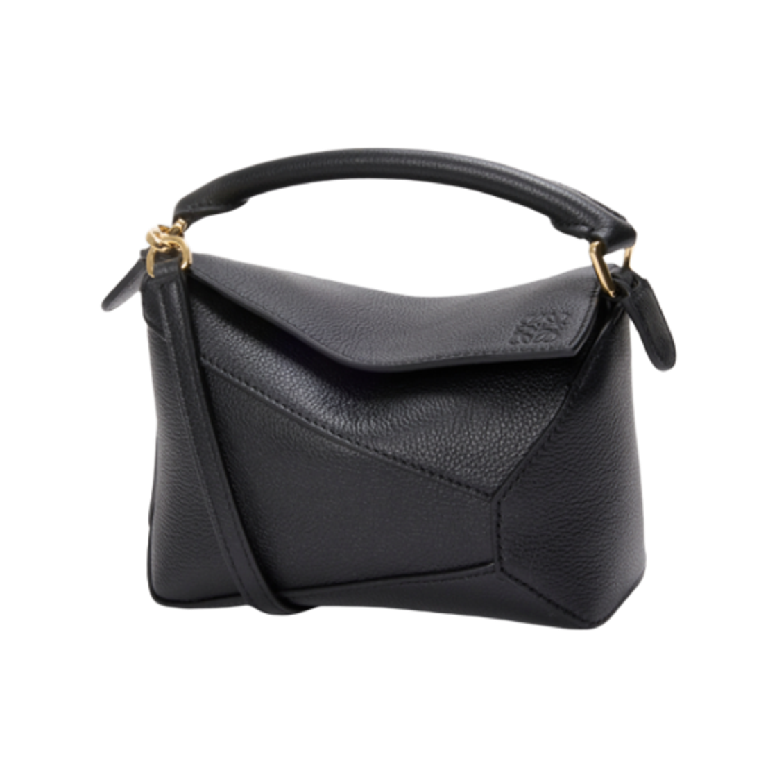 로에베 소프트 그레인드 카프스킨 미니 퍼즐 엣지 백 블랙(Loewe Mini Puzzle Edge Bag in Soft Grained Calfskin Black)