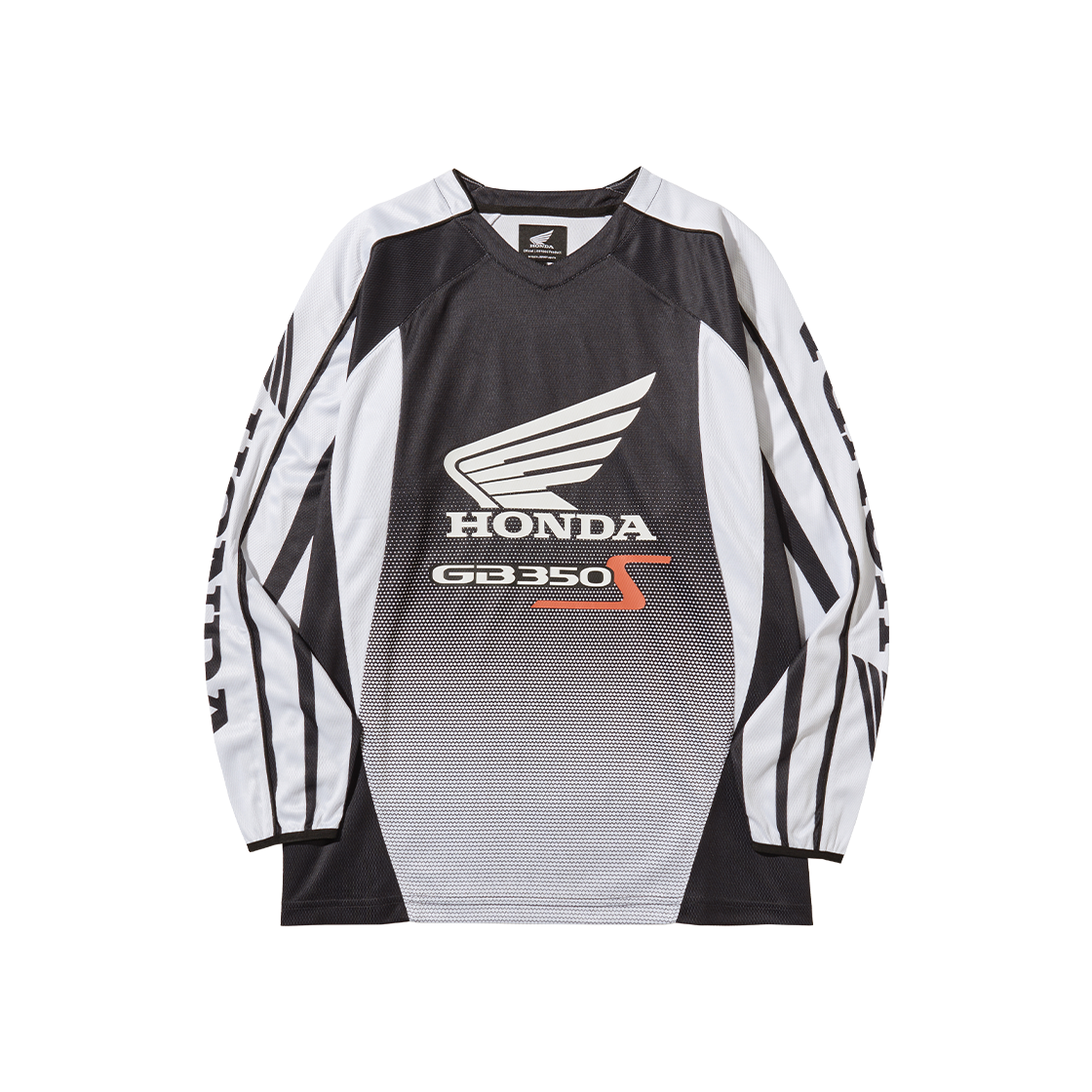 [KREAM 단독] 혼다 GB350 메쉬 롱 슬리브 블랙([KREAM 단독] Honda GB350 Mesh Long Sleeve Black)