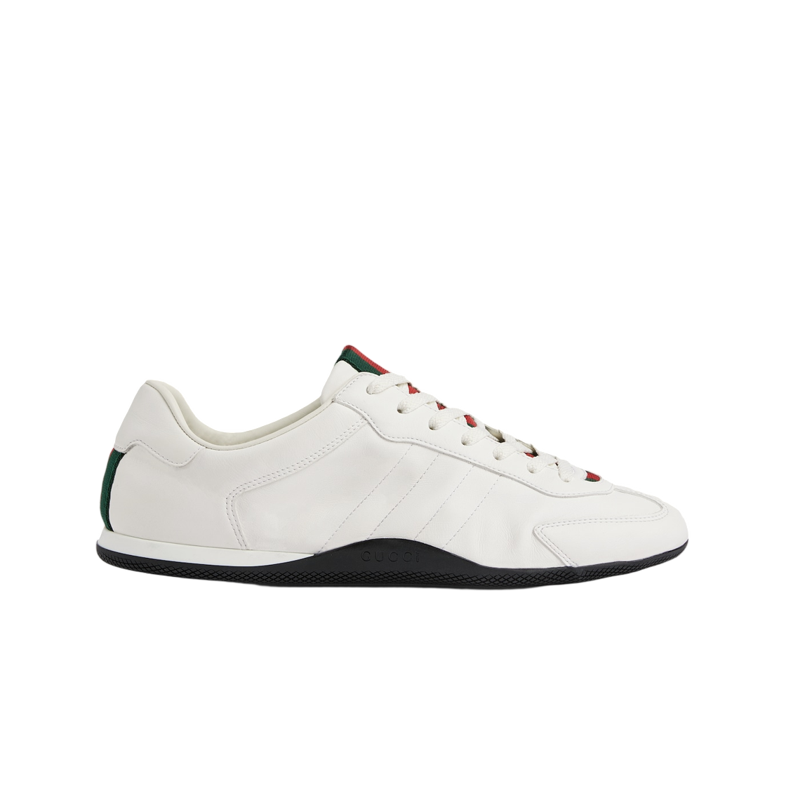 857018-AAFUH-9245 Gucci Shift Sneakers White