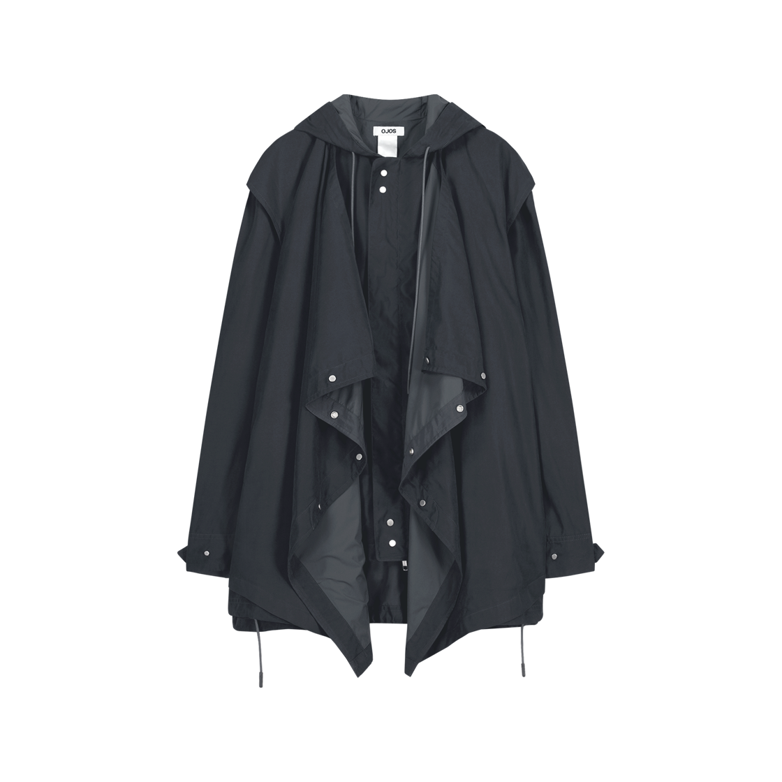 오호스 드레이프 필드 파카 네이비(OJOS Draped Field Parka Navy)