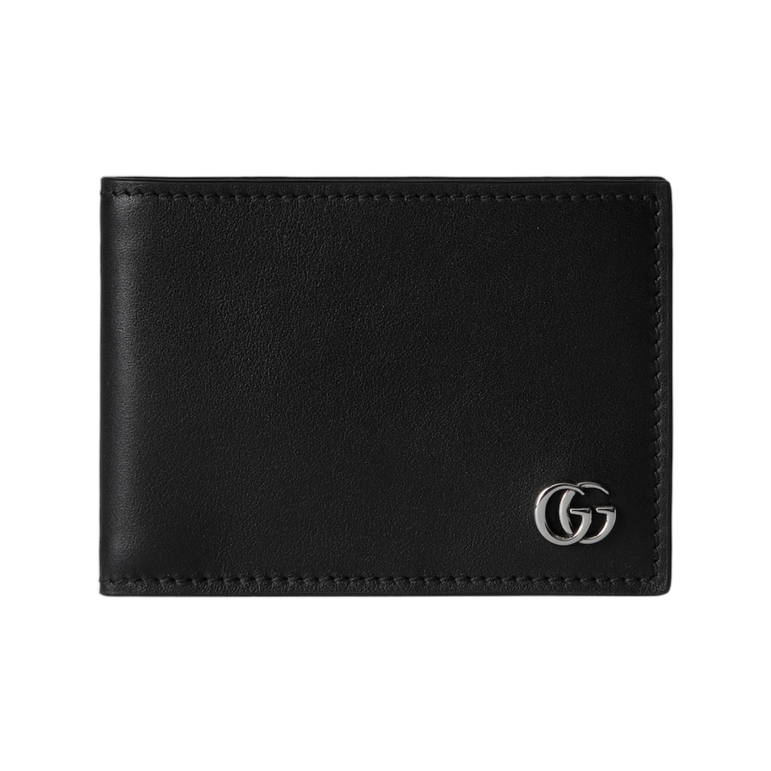 835052-AAE07-1000 Gucci GG Marmont Bi-Fold Wallet Black