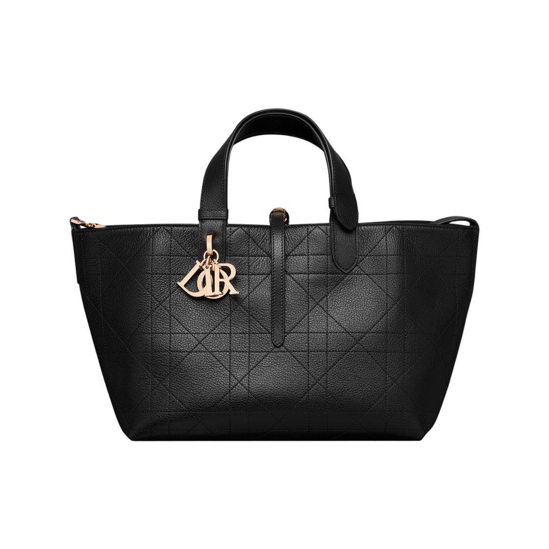 디올 뚜주흐 미디움 백 플랫 매크로까나쥬 카프스킨 블랙(Dior Toujours Medium Bag Flat Macrocannage Calfskin Black) - 1