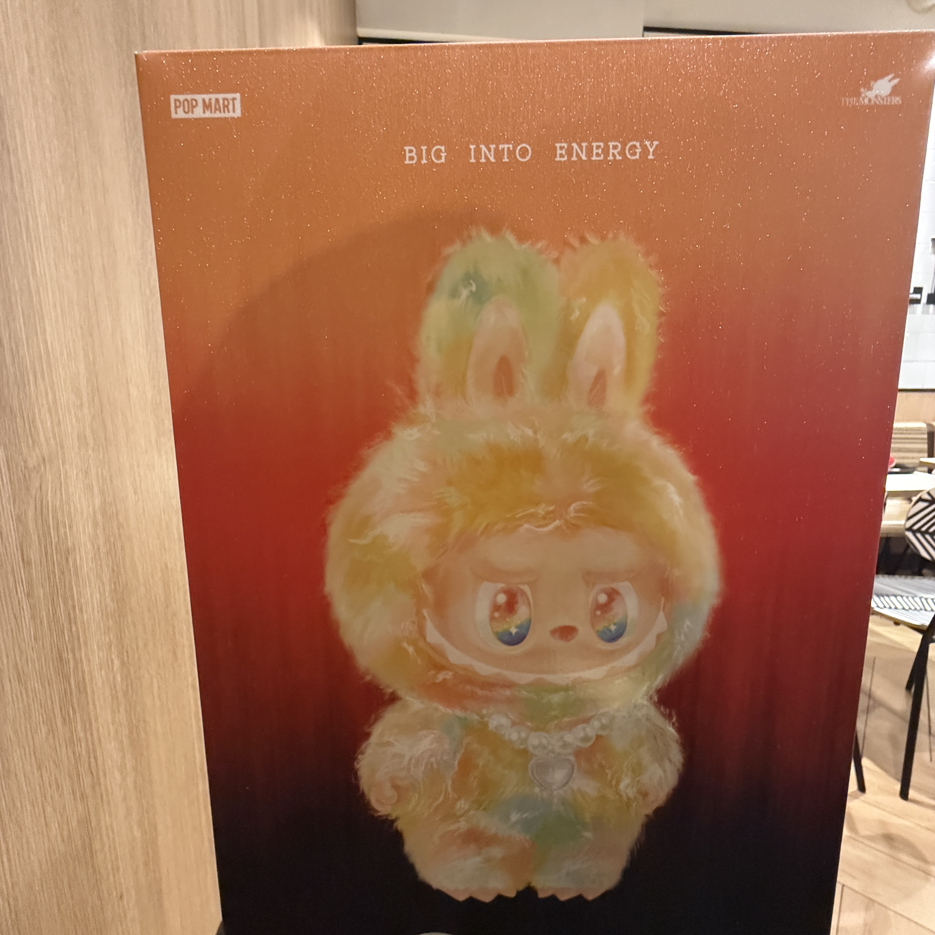 Pop Mart Labubu The Monsters Big Into Energy Series-Rock The Universe Vinyl Plush Doll 착용 스타일 - 1