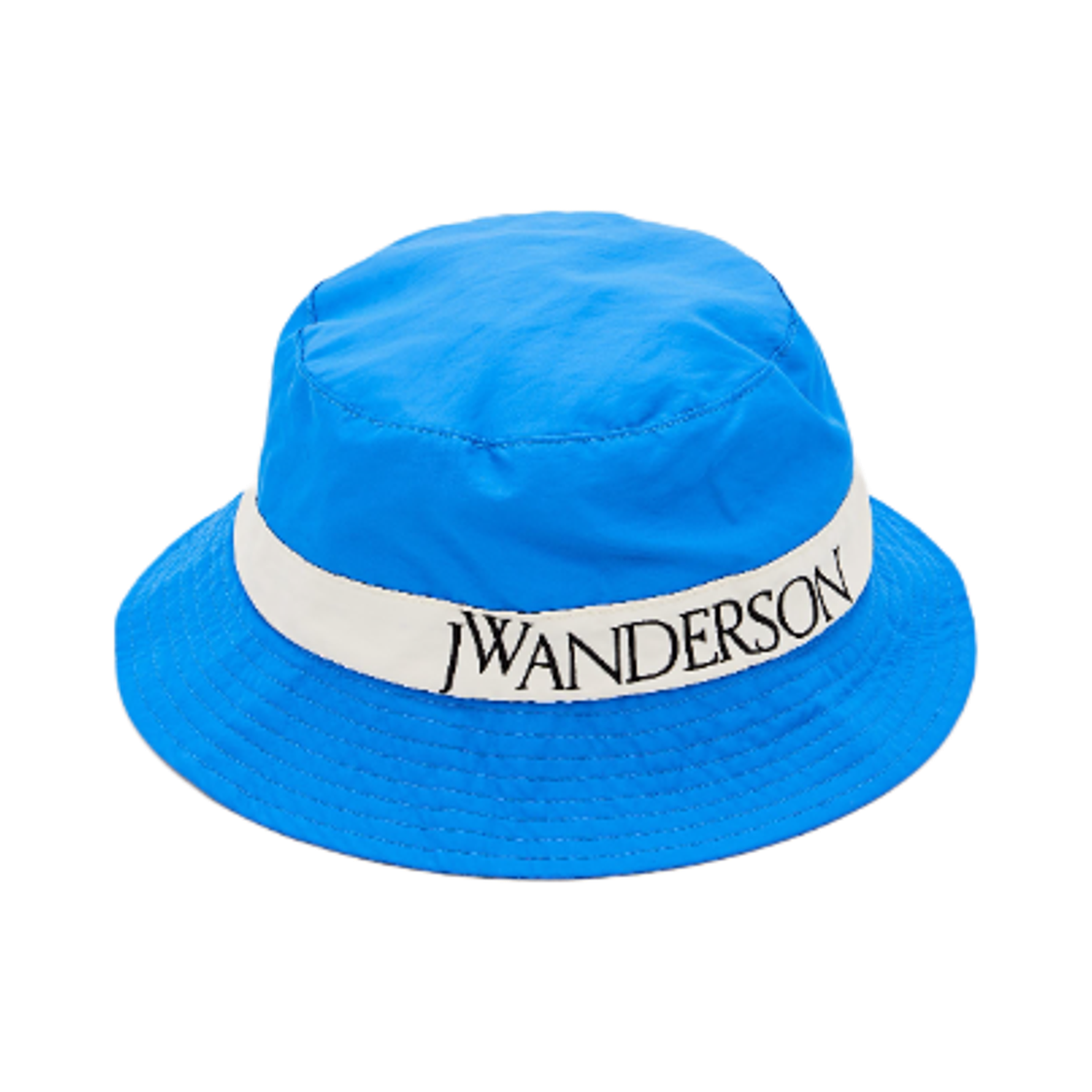 AC0347FA0214856 JW Anderson Bucket Hat With Logo Blue White