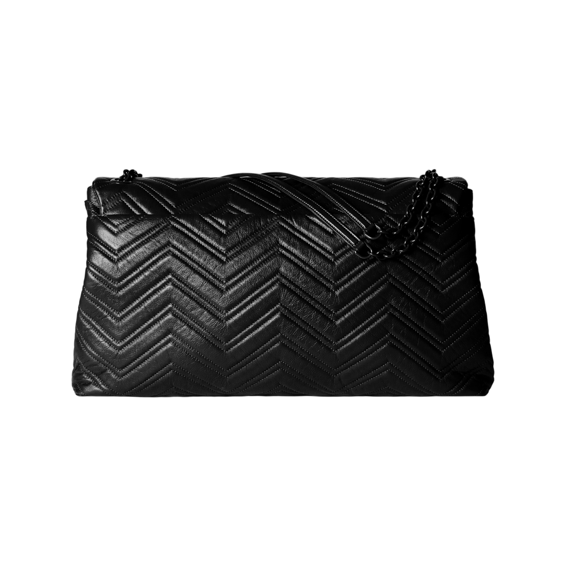 구찌 GG 마몽 맥시 숄더백 블랙(Gucci GG Marmont Maxi Shoulder Bag Black) - 3