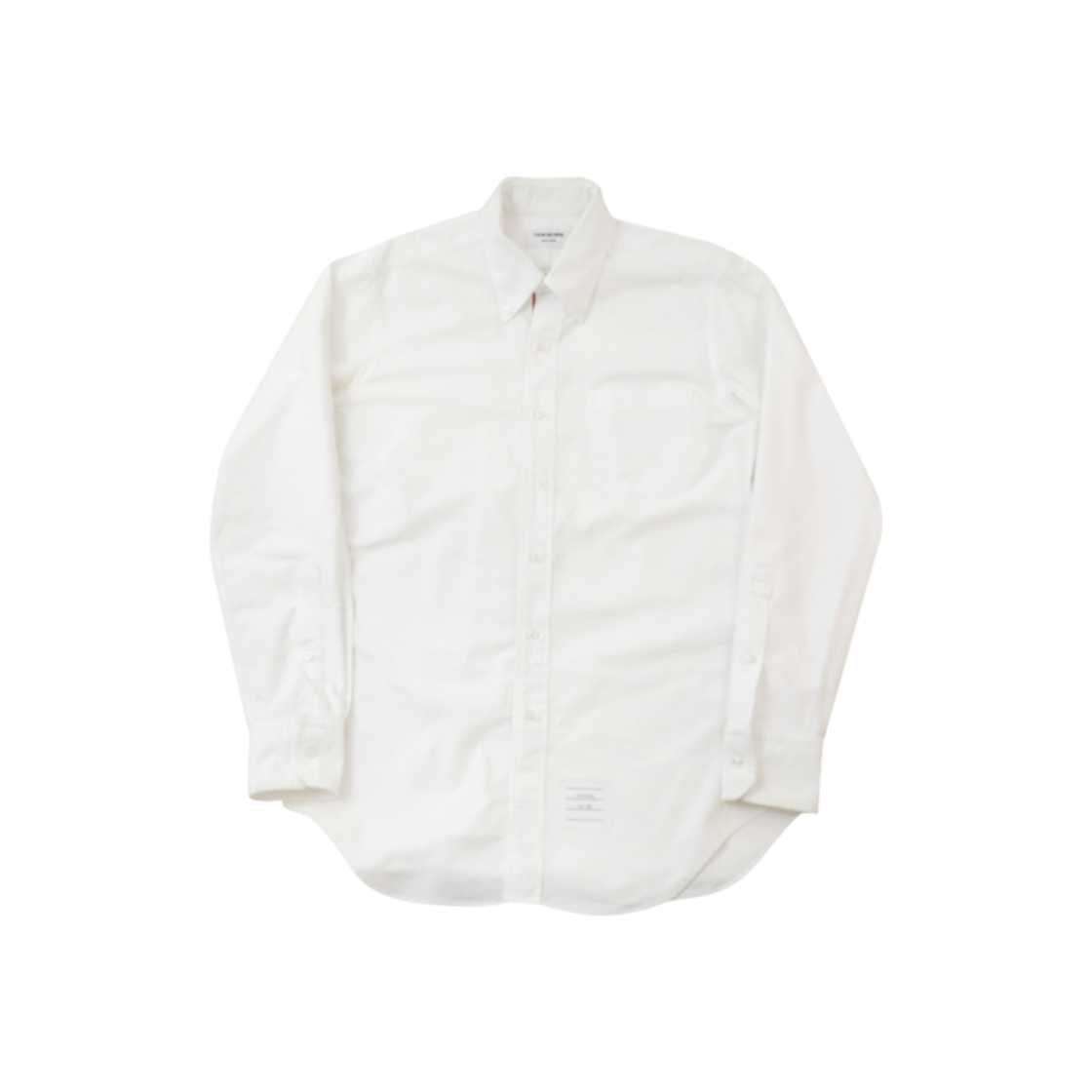 ITIPNFQVPQMV Thom Browne Hidden Stripe Shirt White Size 3