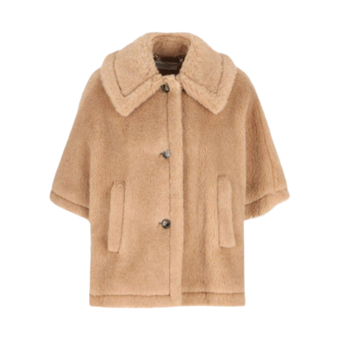 TENEBRE-004 (W) Max Mara Tenebre Teddy Cape Beige