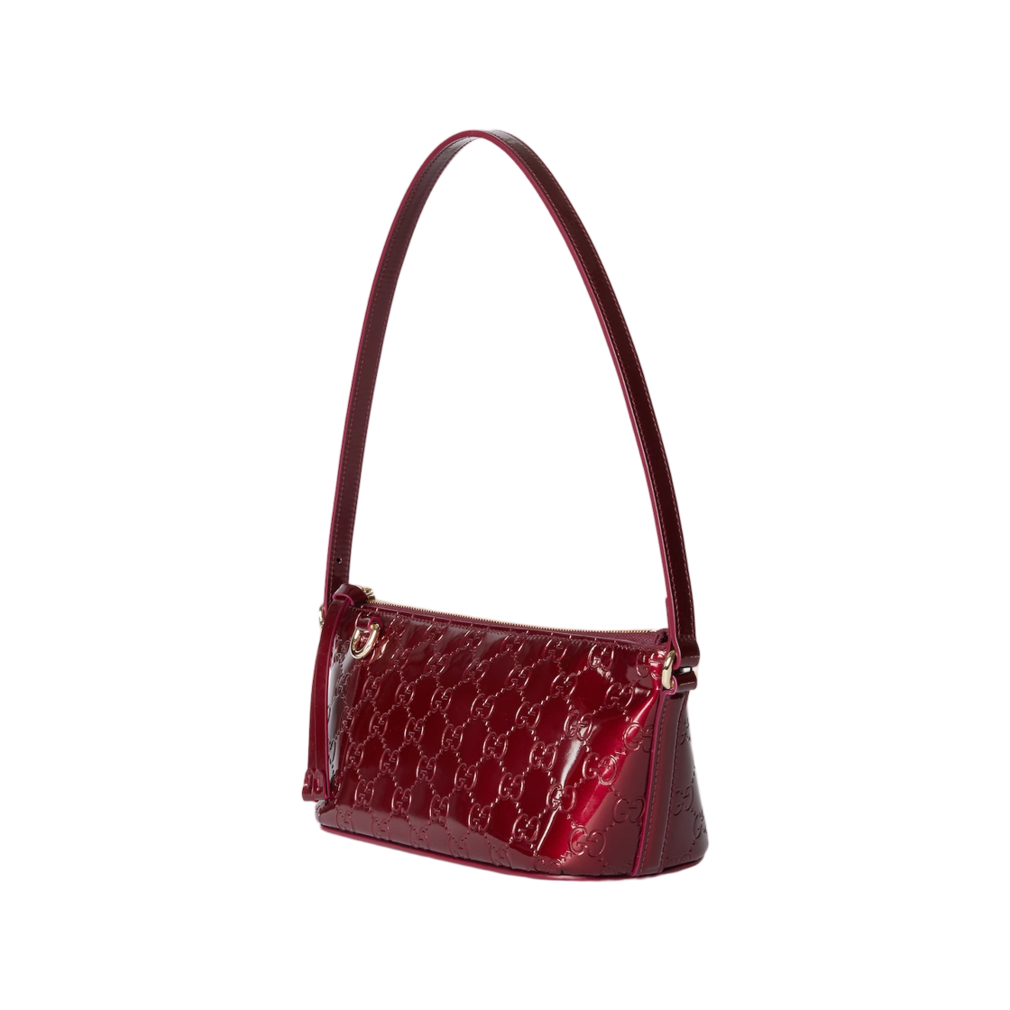구찌 GG 엠블럼 스몰 숄더백 로쏘 앙코라 레드(Gucci GG Emblem Small Shoulder Bag Rosso Ancora Red) - 2