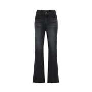 LAN ARCHIVE 0010 Rachel Bootcut Denim Black