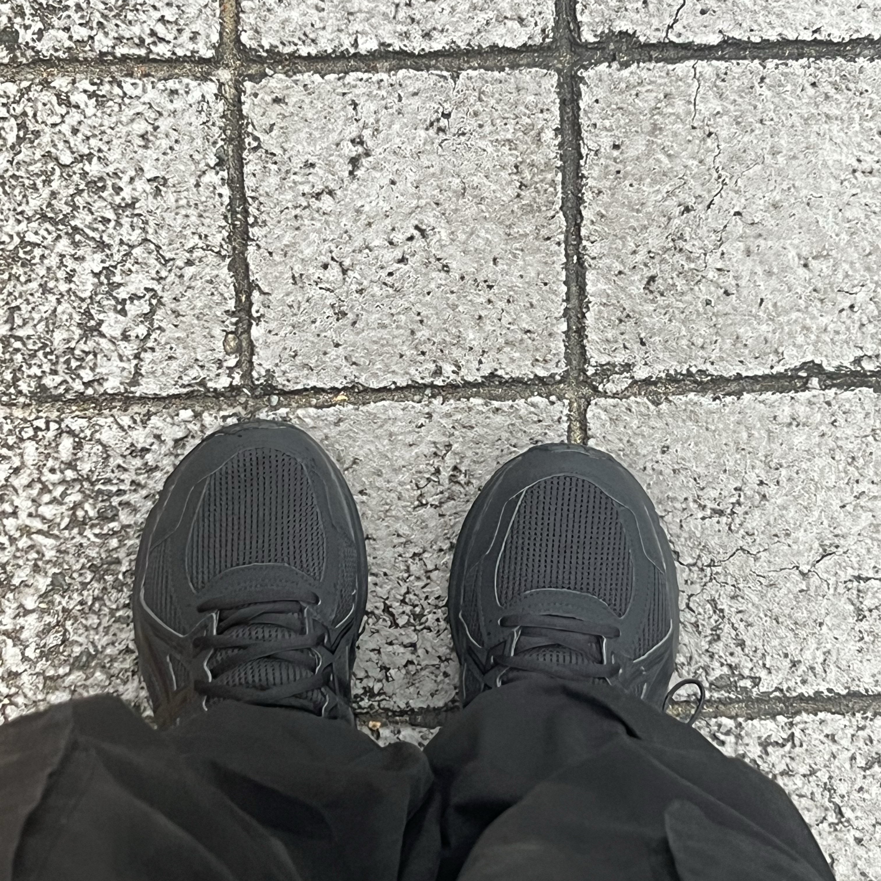 Asics Jog 100 2 Black 착용 스타일