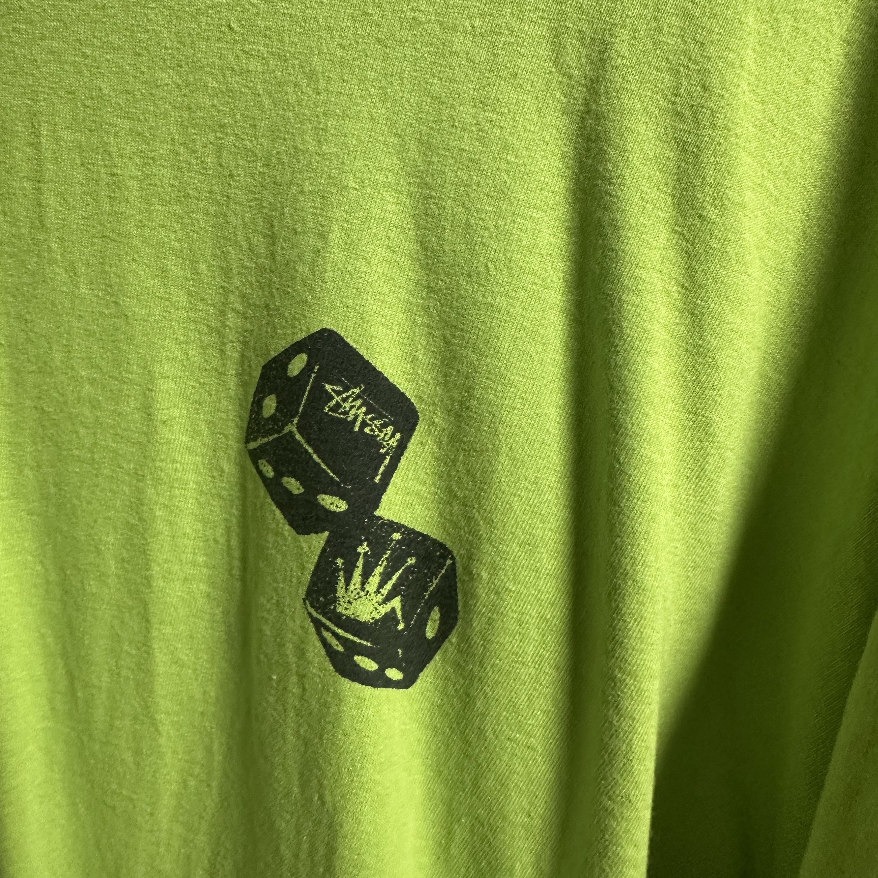 Stussy Stock Seoul T-Shirt White, Stussy Tough Gear T-Shirt Black 착용 스타일 - 6
