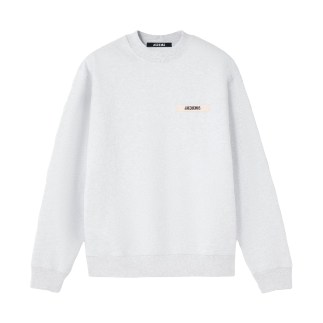 SSM00206AJ0-0126-950 Jacquemus The Gros Grain Sweatshirt Grey