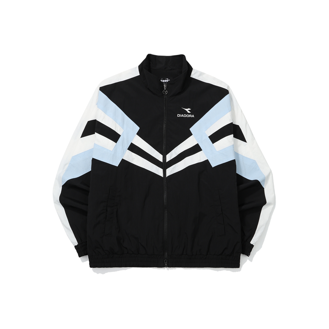 디아도라 레거시 우븐 트랙 자켓 블랙(DIADORA Legacy Woven Track Jacket Black)