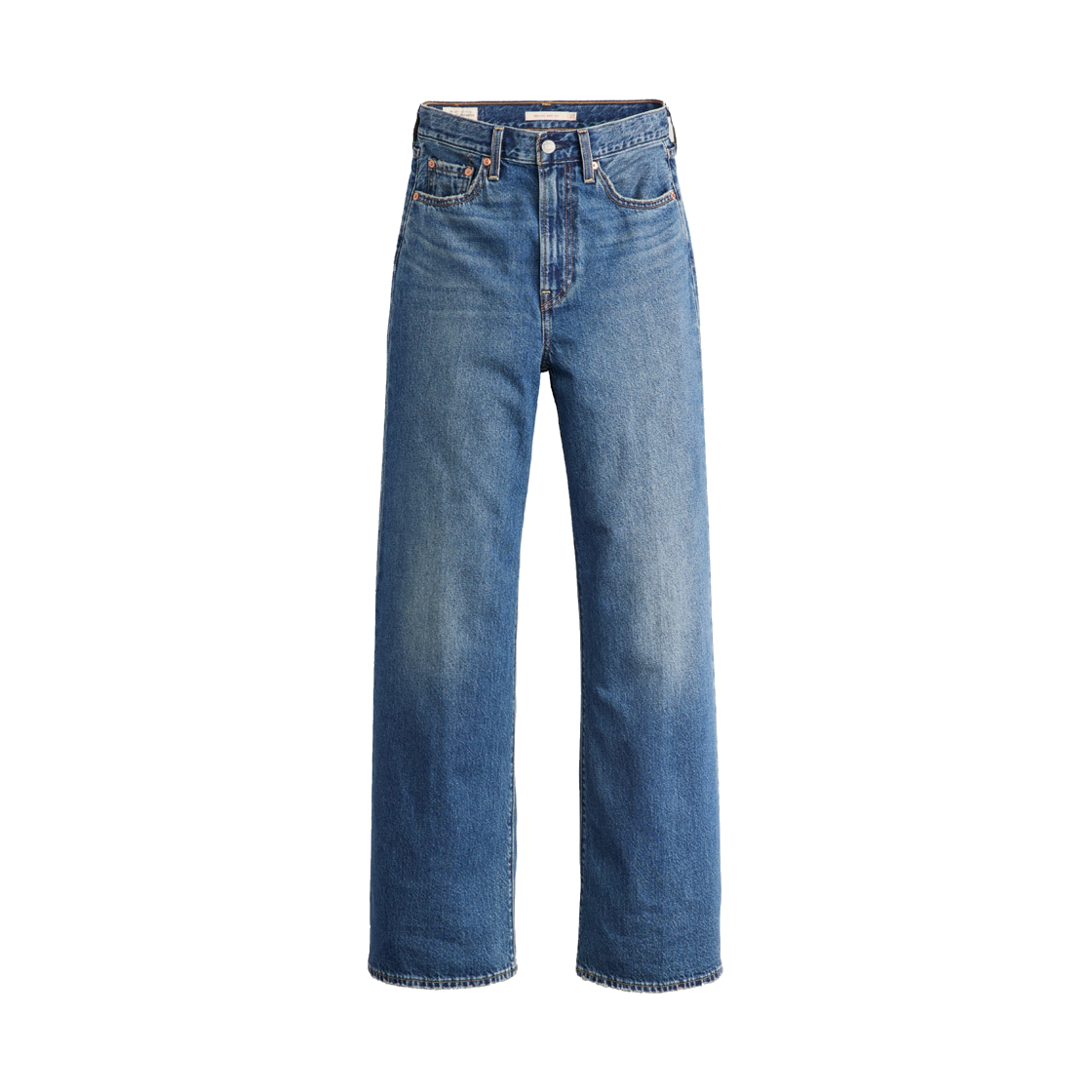 리바이스 우먼 립케이지 와이드레그 진 미디엄 인디고