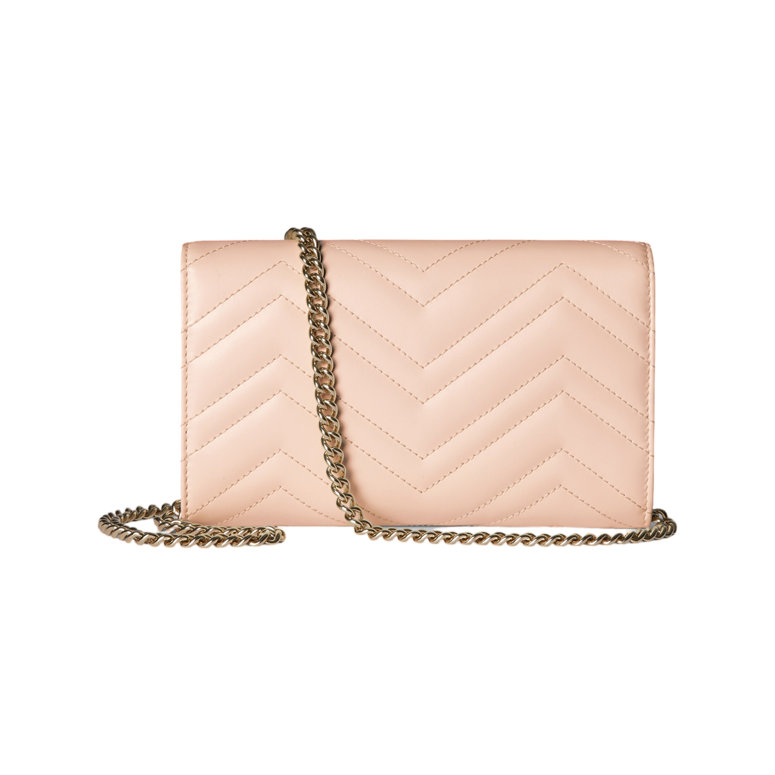 구찌 GG 마몽 월렛 온 체인 핑크(Gucci GG Marmont Wallet On Chain Pink) - 2