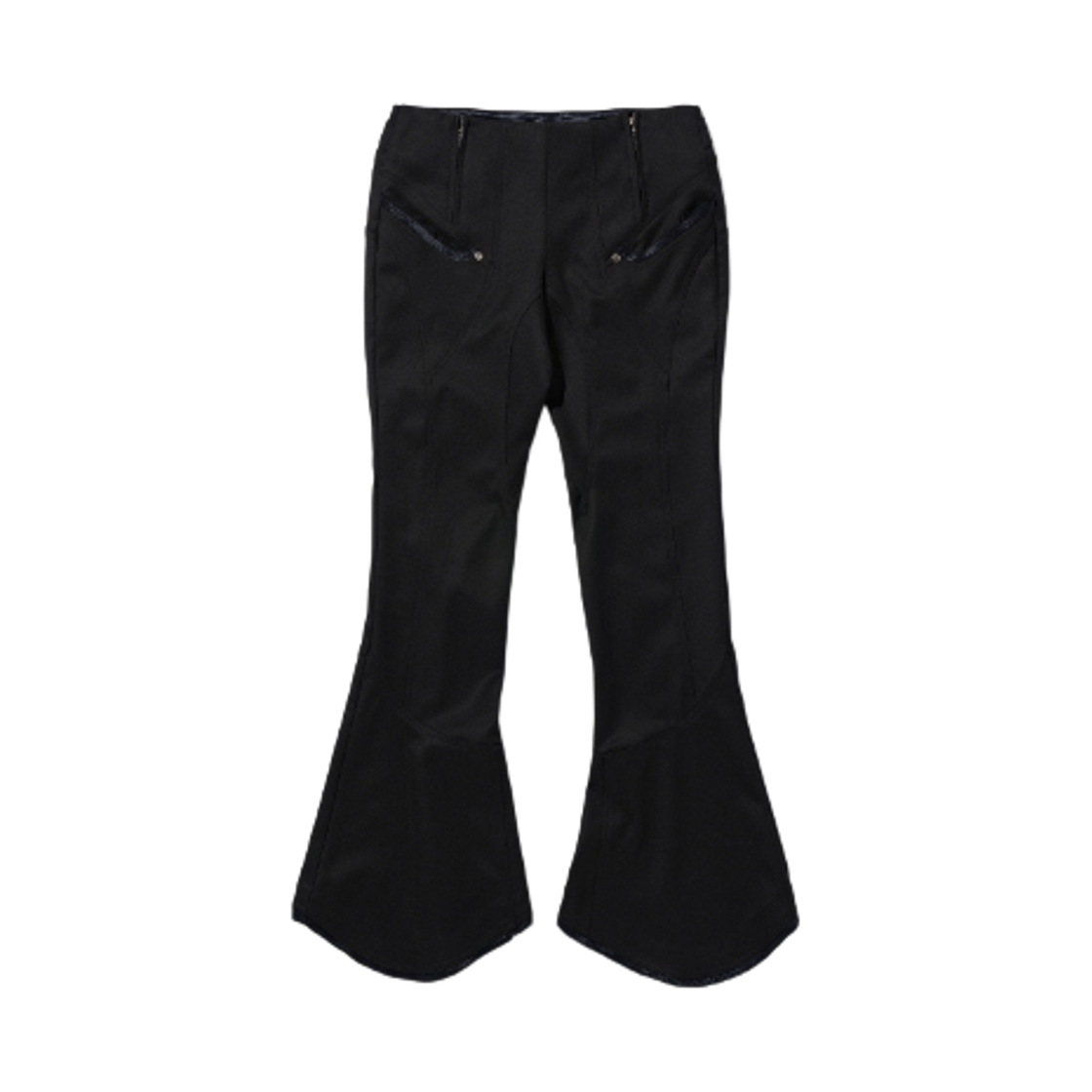 - (W) Mischief Contour Weave Pants Black