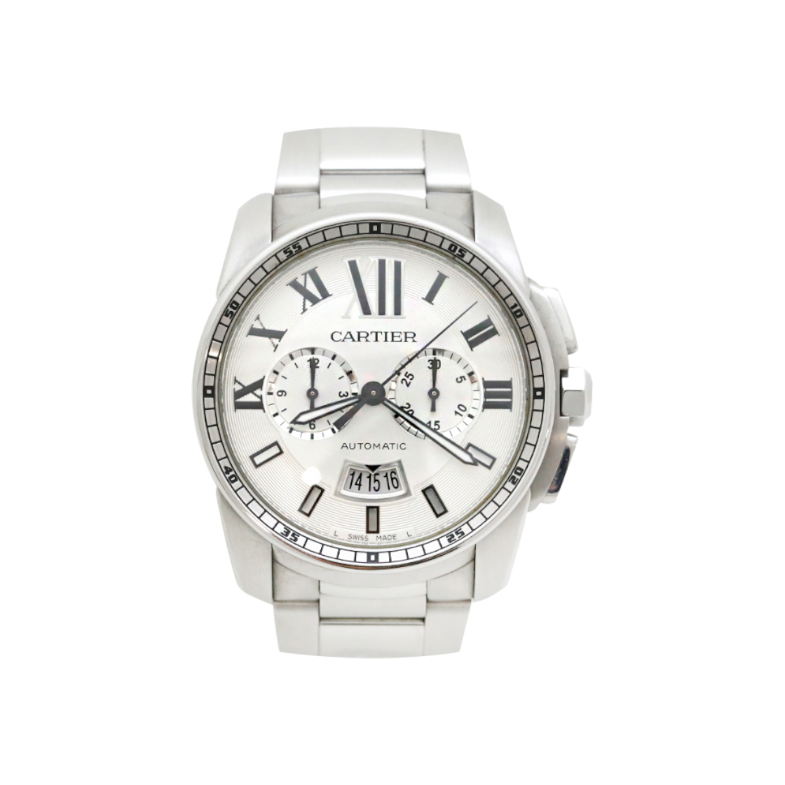 ITILTE4GH2IS Cartier Calibre de Cartier Chronograph Steel 42mm