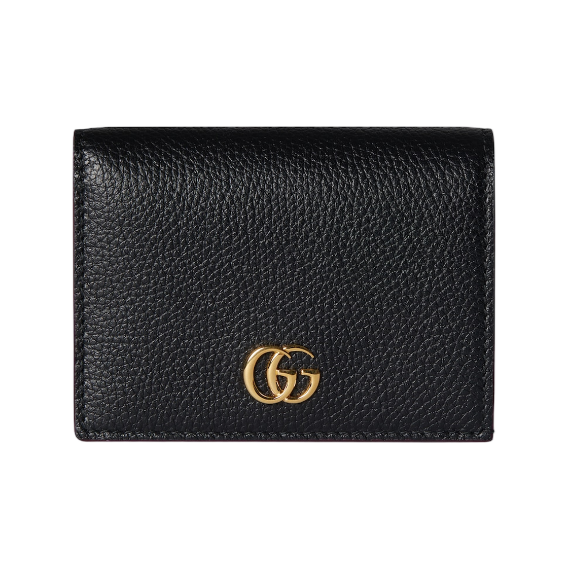 456126-AAE5F-1062 Gucci Bi-Color GG Marmont Small Wallet Black Red