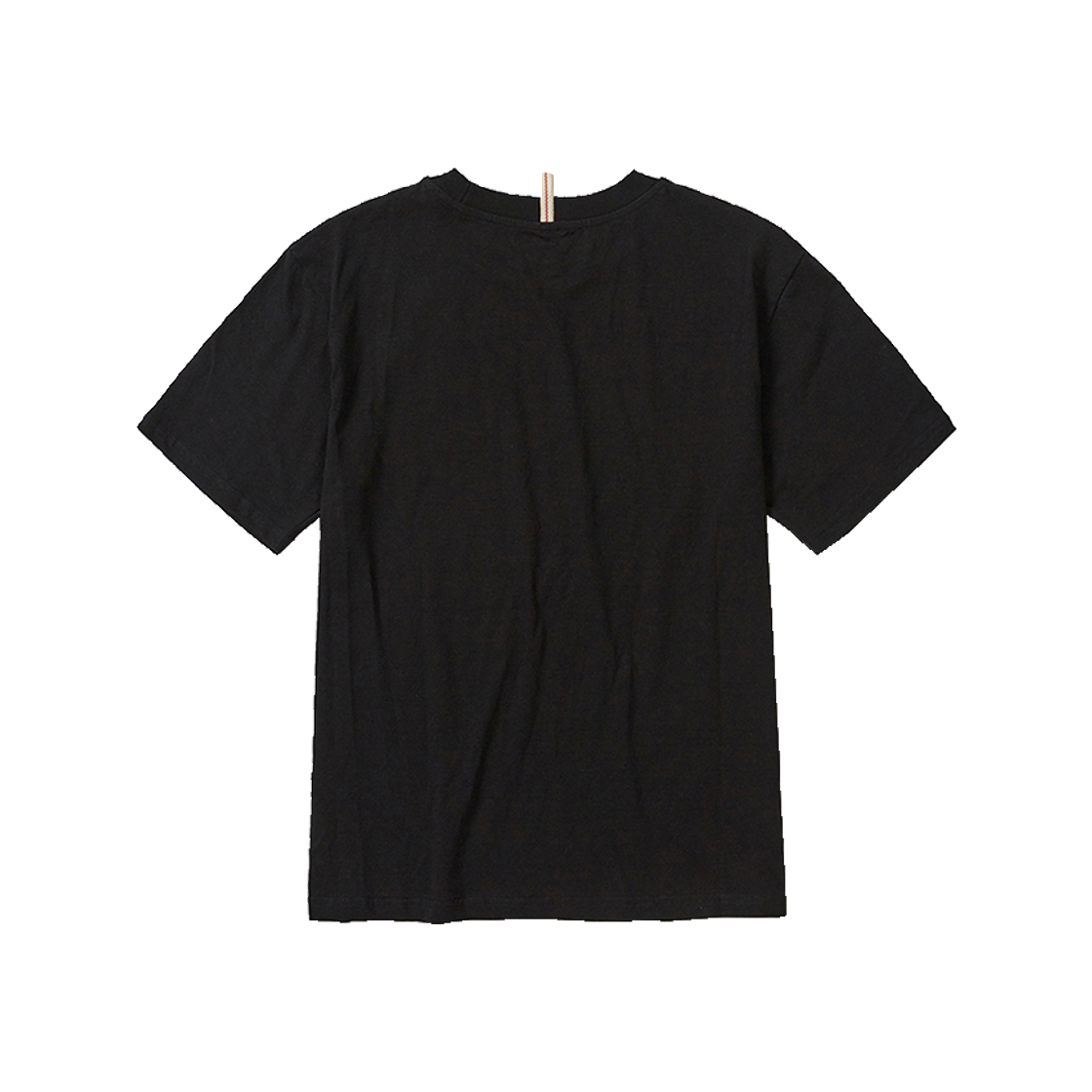 사일런트실러블 서클 패치드 하프 티셔츠 블랙(SILENTSYLLABLE Circle Patched Half T-Shirts Black) - 2