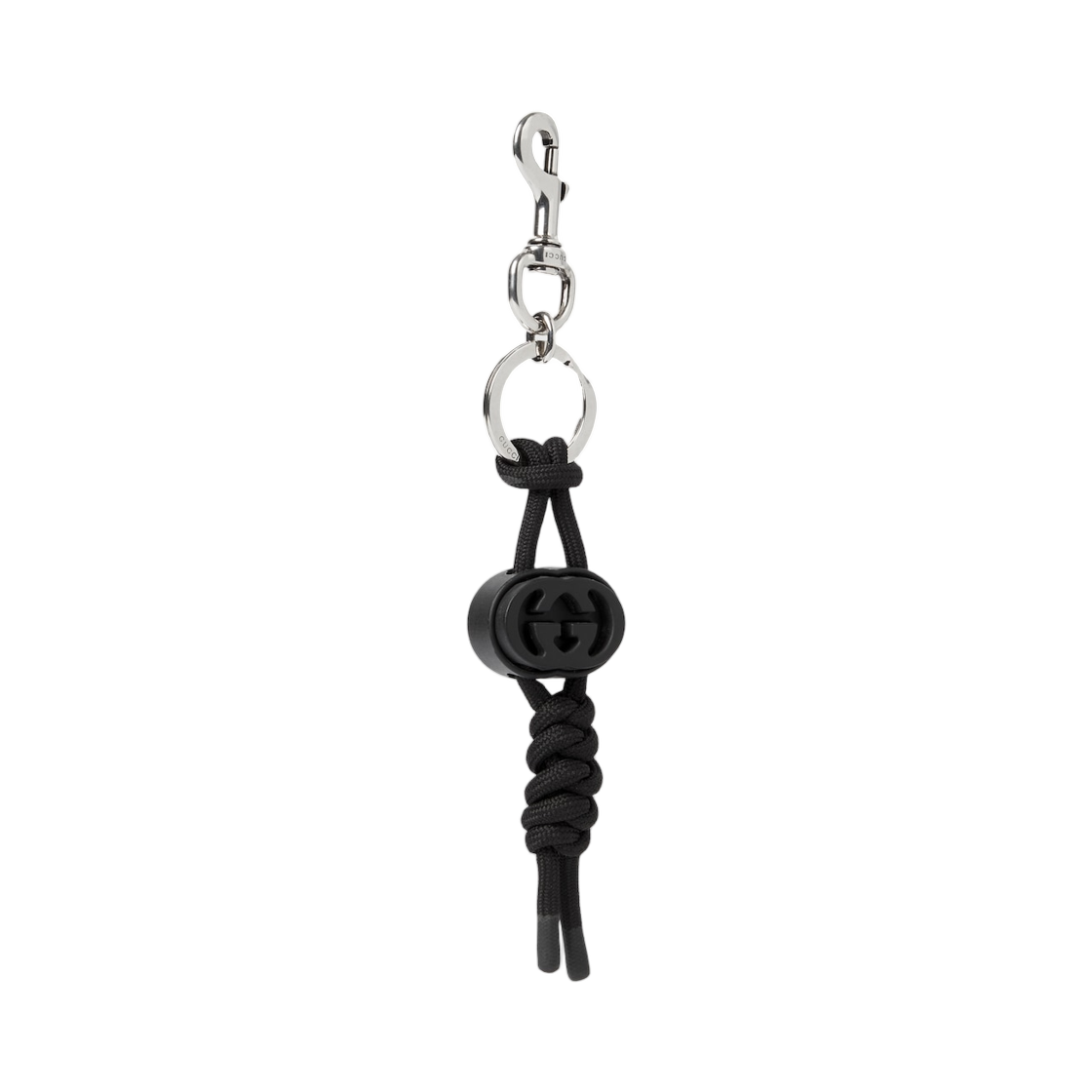구찌 키체인 인터로킹 G 블랙(Gucci Keychain with Interlocking G Black) - 2