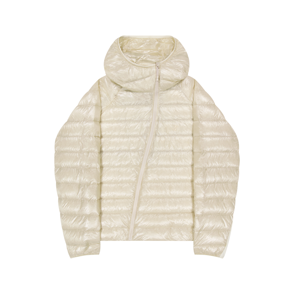 오호스 라이트 다운 후디드 자켓 라이트 옐로우(OJOS Light Down Hooded Jacket Light Yellow)