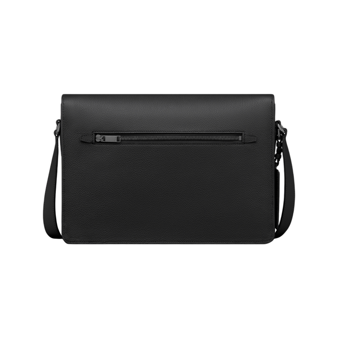 디올 CD 아이콘 플랩 스트랩 백 매트 그레인드 카프스킨 블랙(Dior CD Icon Flap Strap Bag Matte Grained Calfskin Black) - 3