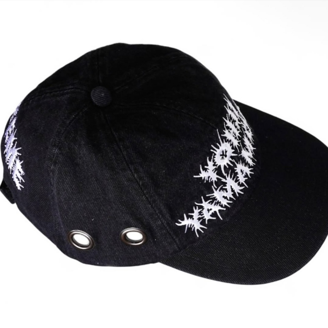 Supreme x Y's by Yohji Yamamoto Grommet 6-Panel Washed Black - 25FW 착용 스타일 - 1