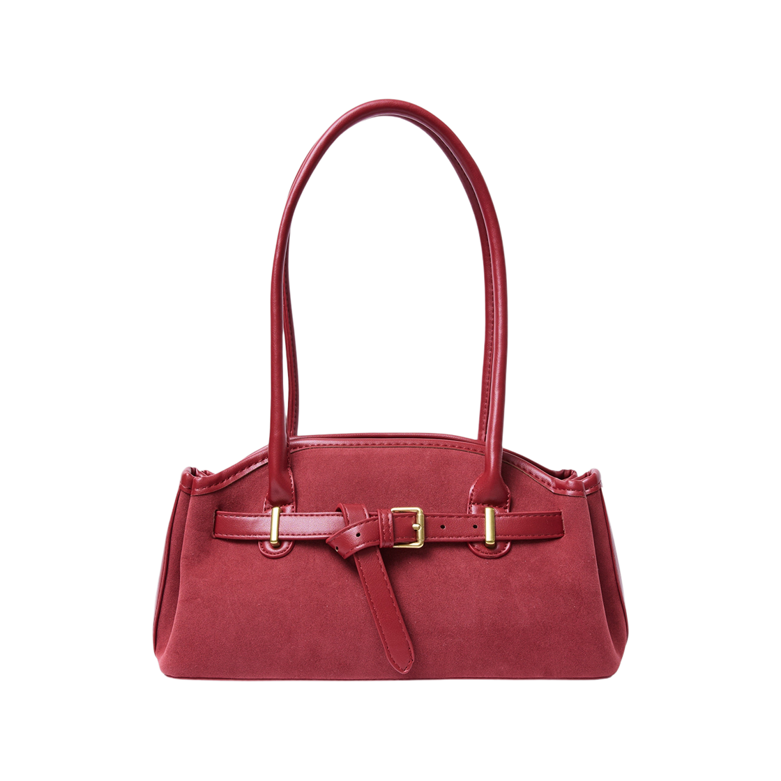 LSBRD Allincomplete Luze Suede Bag Red