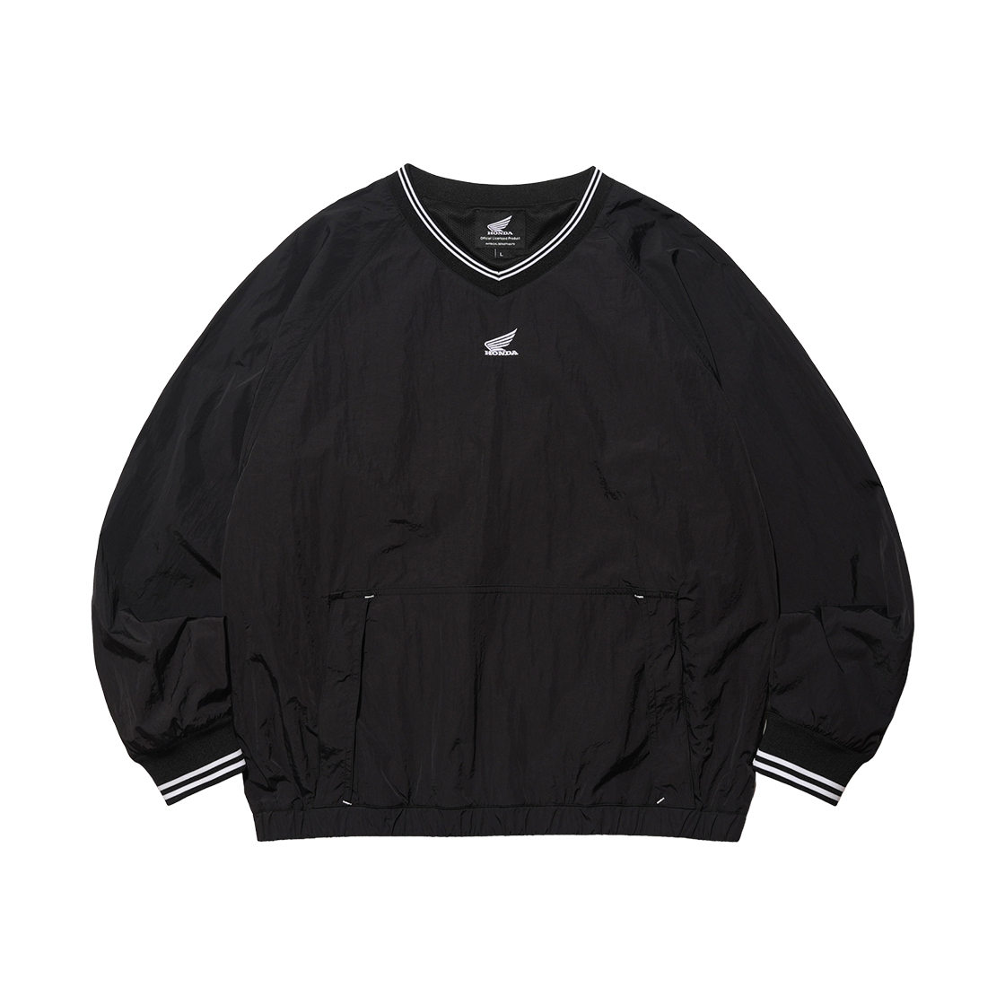 HFF1LS301ABK Honda Basic nylon Pocket Long Sleeve Black