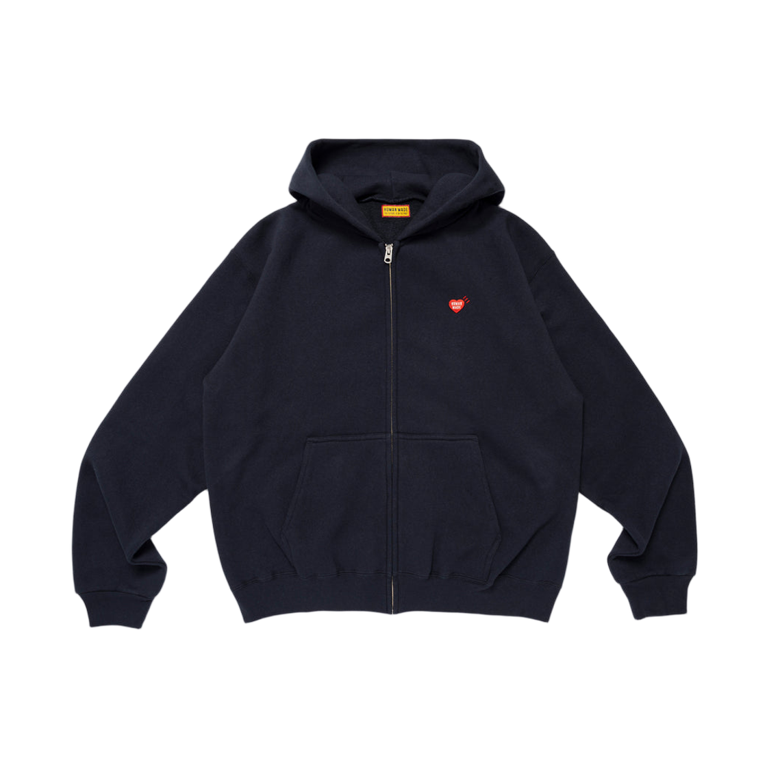 HM30CS051 Human Made Classic Zip-Up Sweat Hoodie Navy