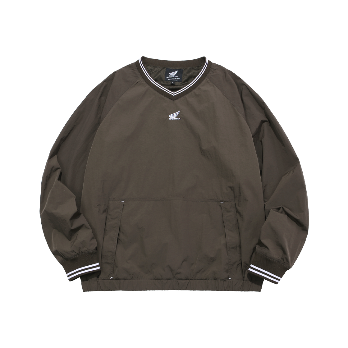 HFF1LS301ABR Honda Basic nylon Pocket Long Sleeve Brown