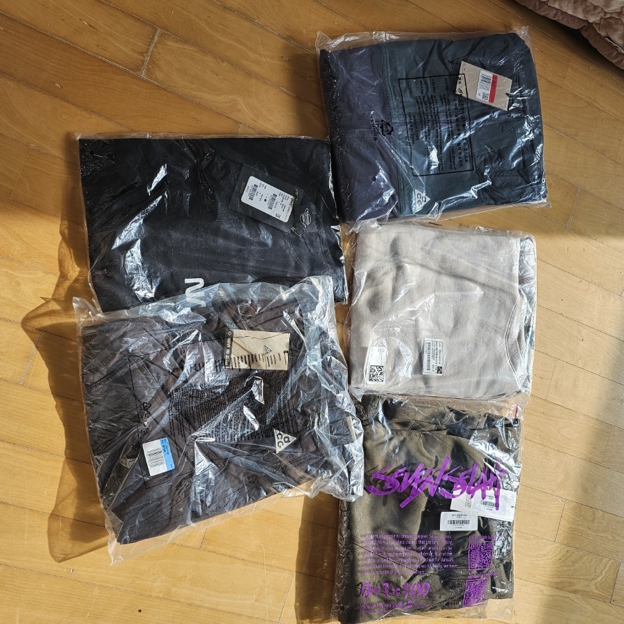 Nike ACG Sun Farer Jacket Faded Spruce - Asia, Nike ACG Smith Summit Cargo Pants Velvet Brown - Asia 착용 스타일