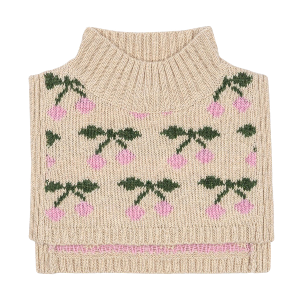 KS103714 CHERRY Konges Sløjd Belou Neckwarmer Cherry