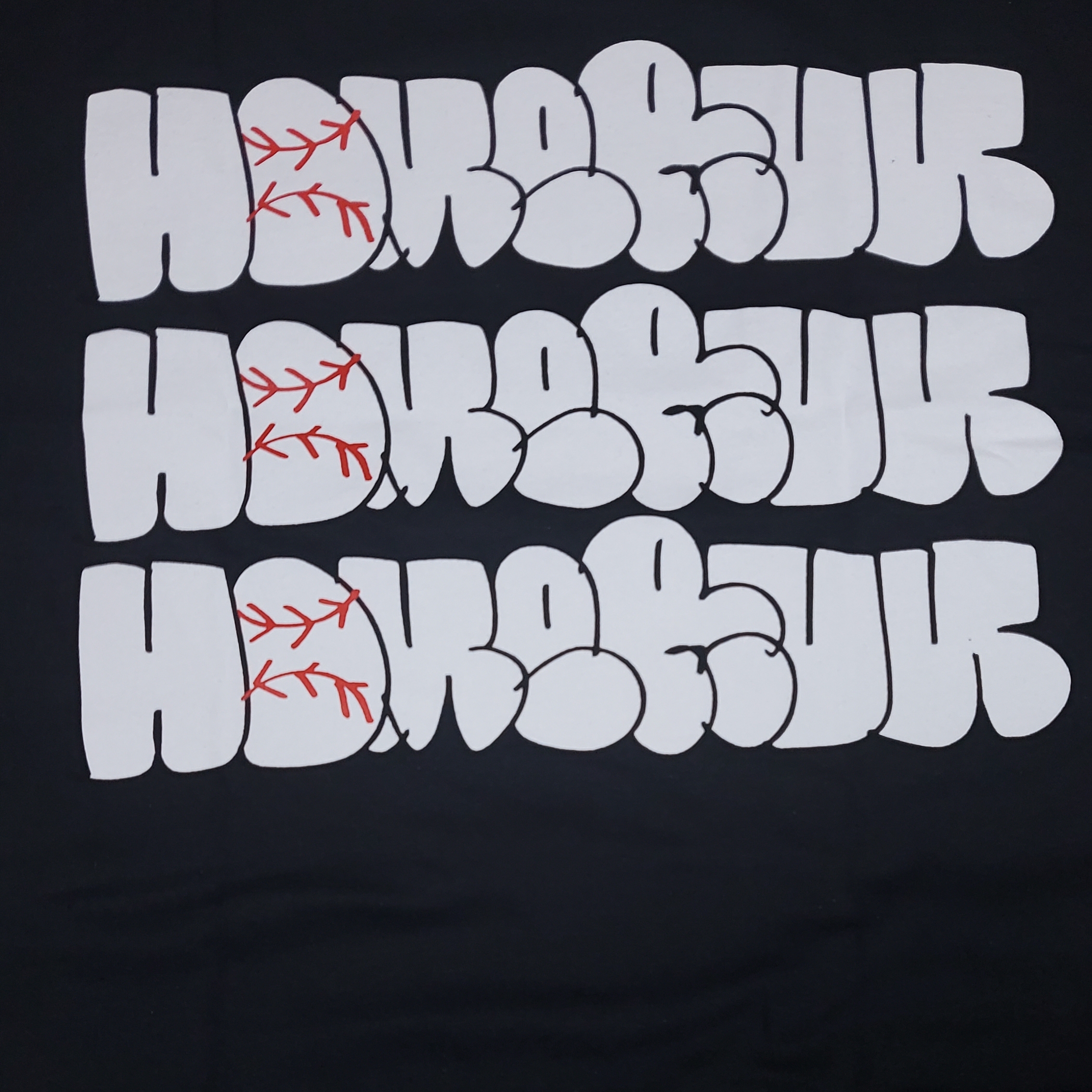 Supreme x Homerun T-Shirt Black - 25SS 착용 스타일