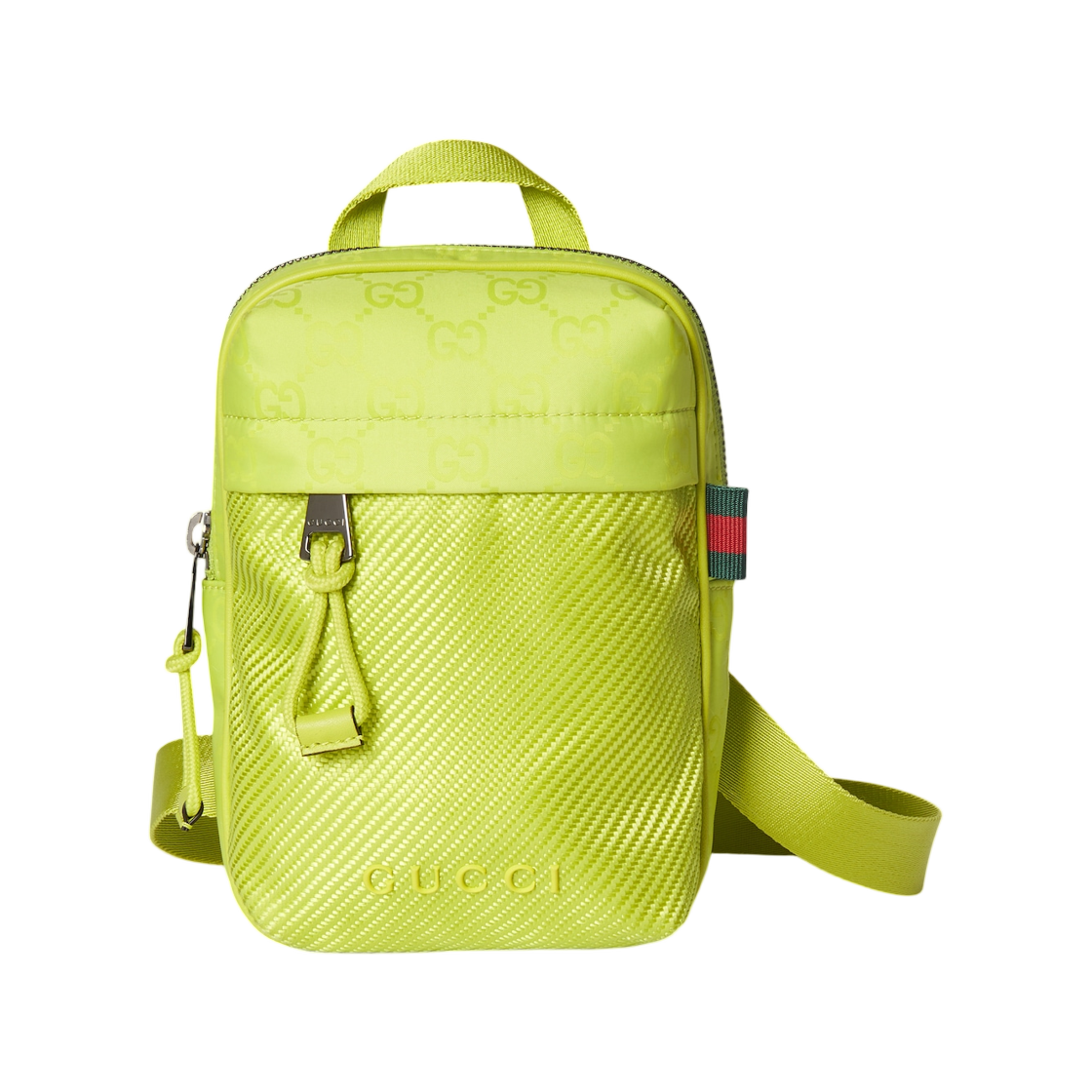 834274-FAEOS-3544 Gucci Nexus Mini Slingbag Bright Green