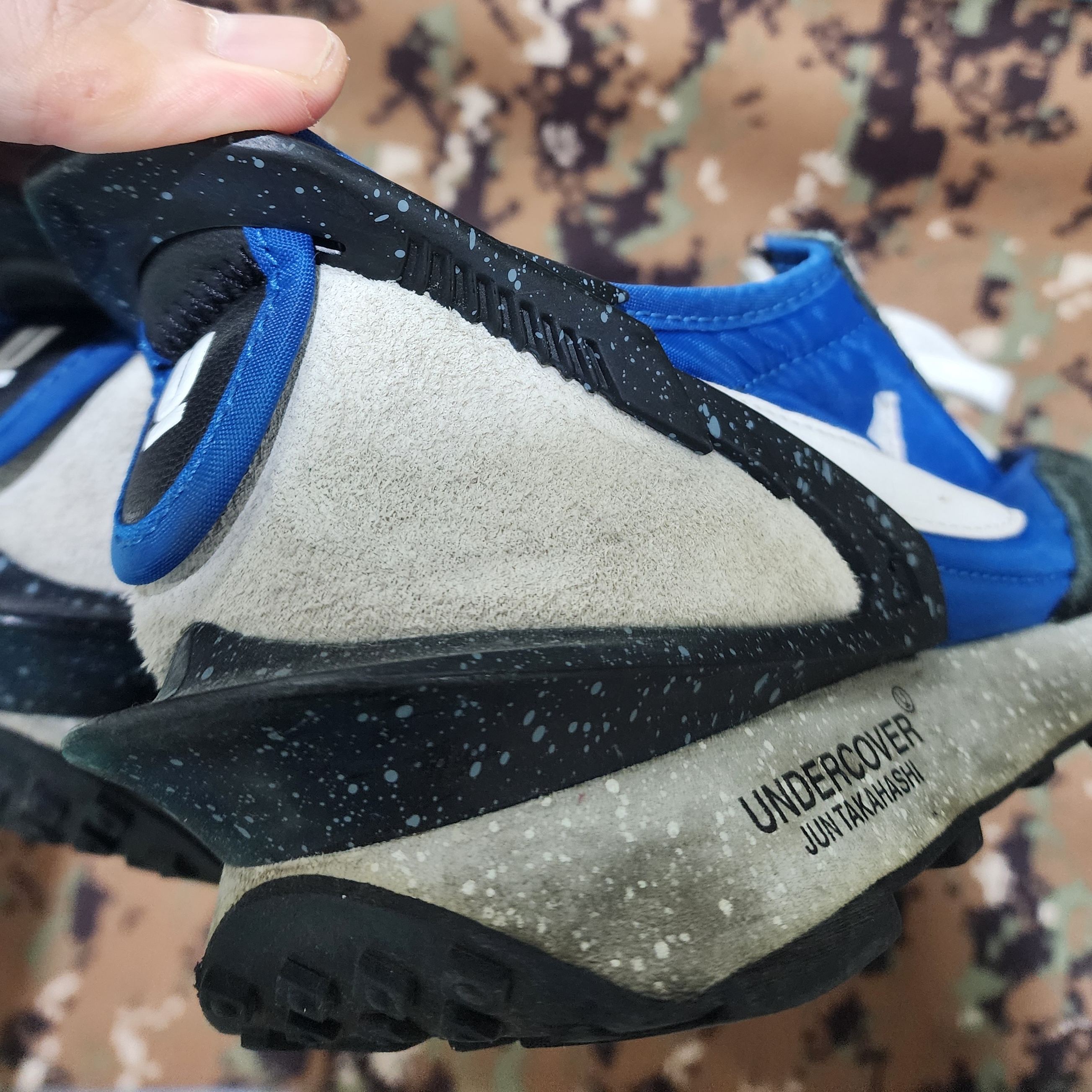 Nike x Undercover Daybreak Blue Jay 착용 스타일