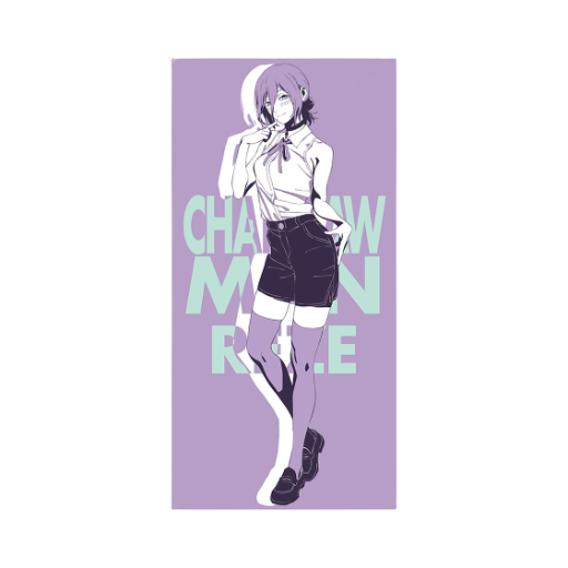 반다이 제일복권 무비 체인소 맨 레제 편 C상 배스 타월(Bandai Ichiban Kuji Movie Chainsaw Man Reze Arc C Prize Bath Towel)