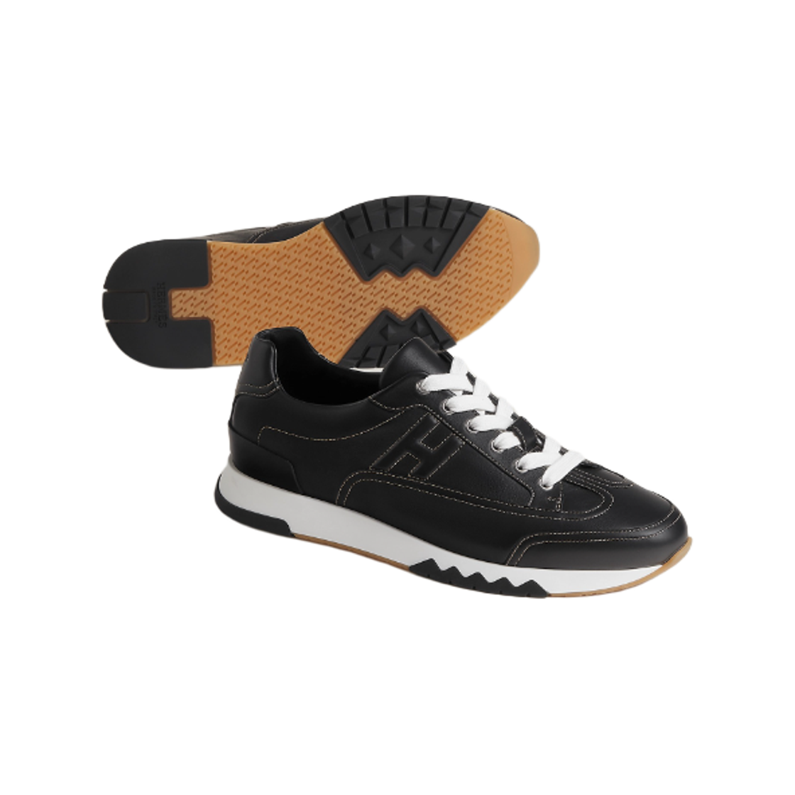 에르메스 트레일 스니커즈 카프스킨 & 누아(Hermes Trail Sneakers Calfskin & Noir) - 3