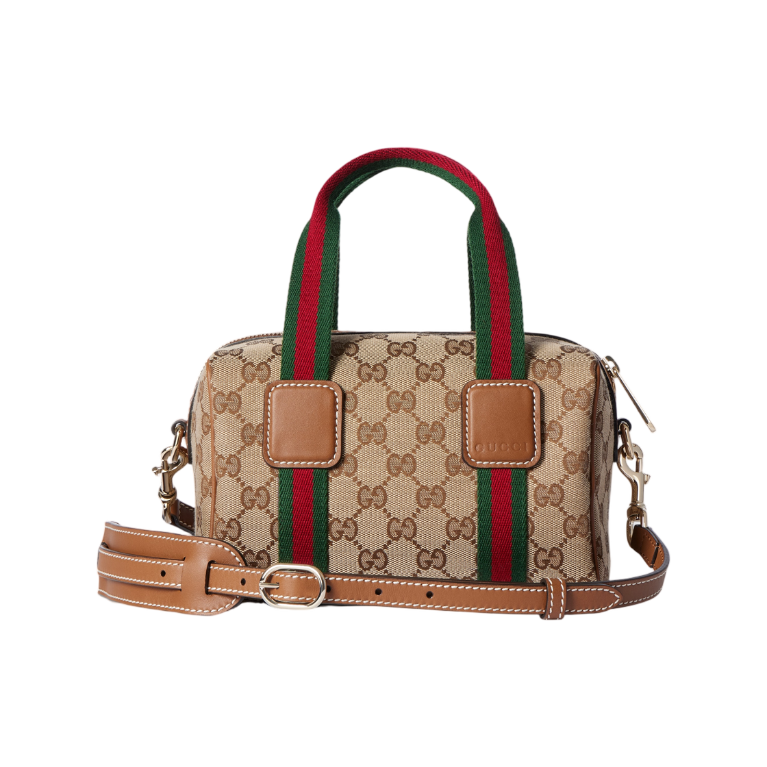 구찌 미니 GG 핸드백 베이지 브라운(Gucci Mini GG Handbag Beige Brown) - 3