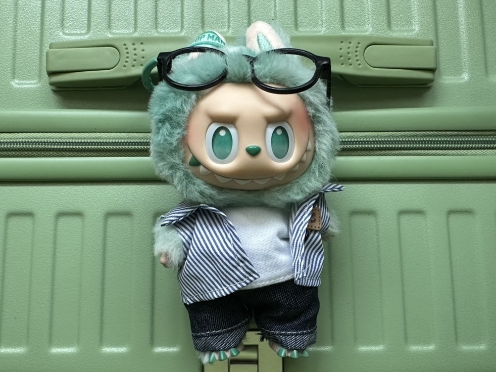 Pop Mart Labubu The Monsters Highlight Series Serenity Keyring (Opened Case), Pop Mart Labubu The Monsters Highlight Series Sealed Case (1 Blind Box) 착용 스타일
