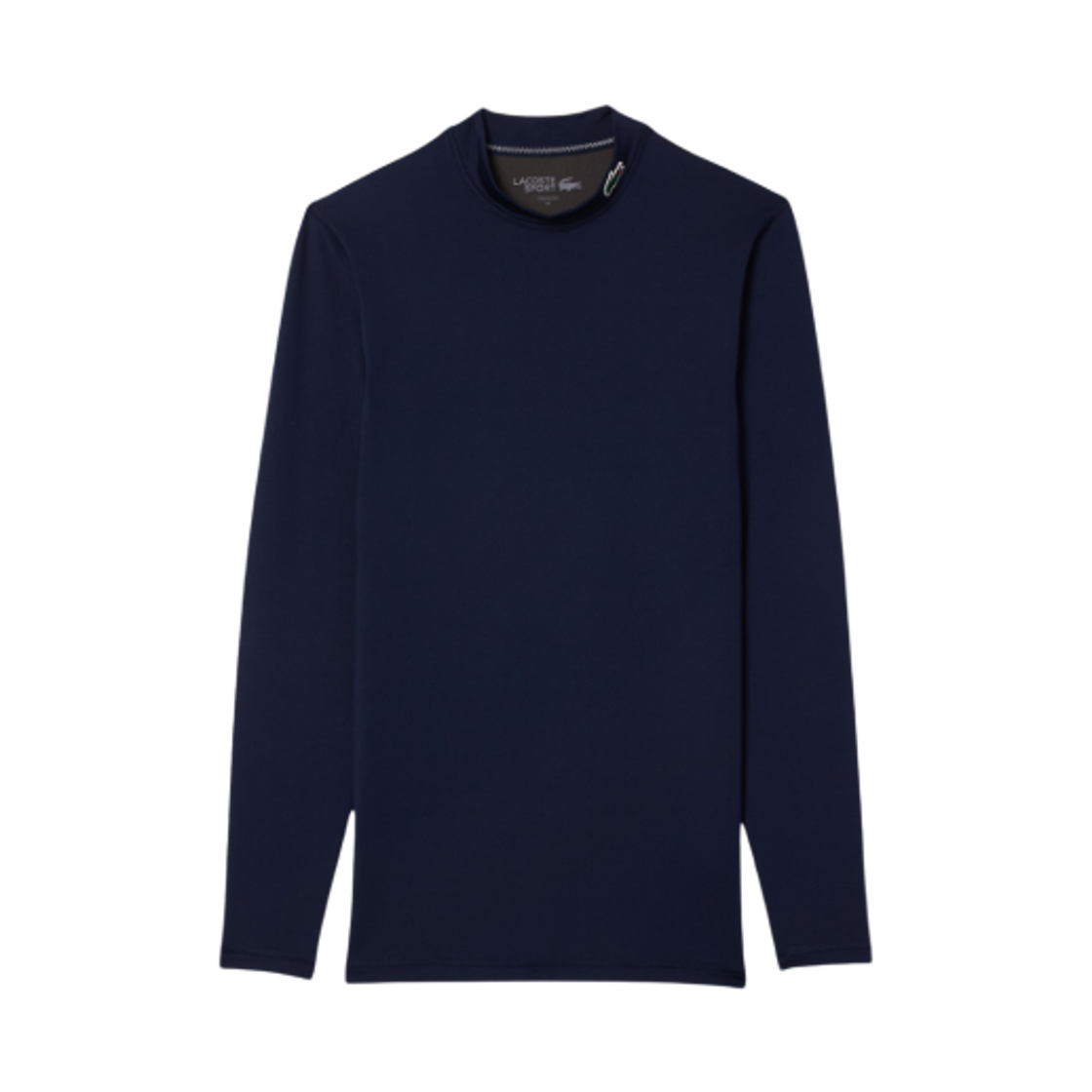 TH2744-55N-166 Lacoste Training Half Neck T-Shirt Navy