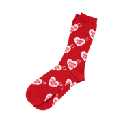 Human Made Heart Socks Red