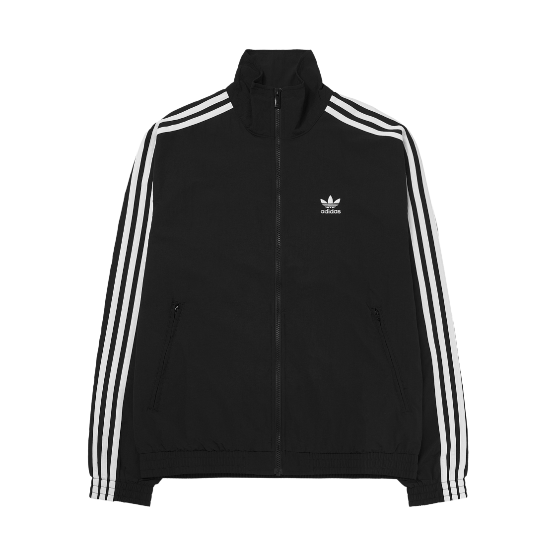 아디다스 아디컬러 우븐 파이어버드 트랙탑 블랙 - KR 사이즈(Adidas Adicolor Woven Firebird Track Top Black - KR Sizing)