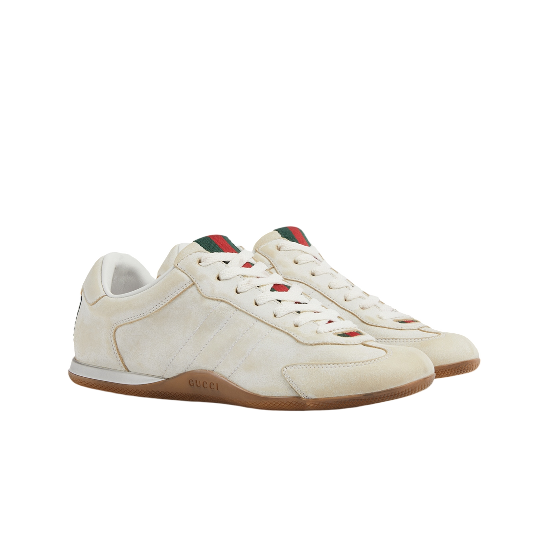 (W) 구찌 쉬프트 스니커즈 화이트((W) Gucci Shift Sneakers White) - 2