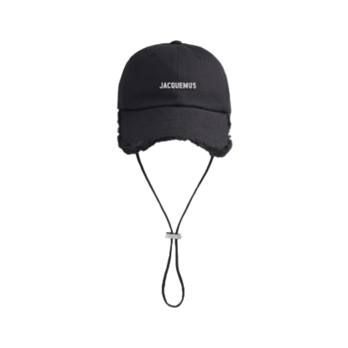 ACU00452AW0-0092-990 Jacquemus The Artichaut Cap Black