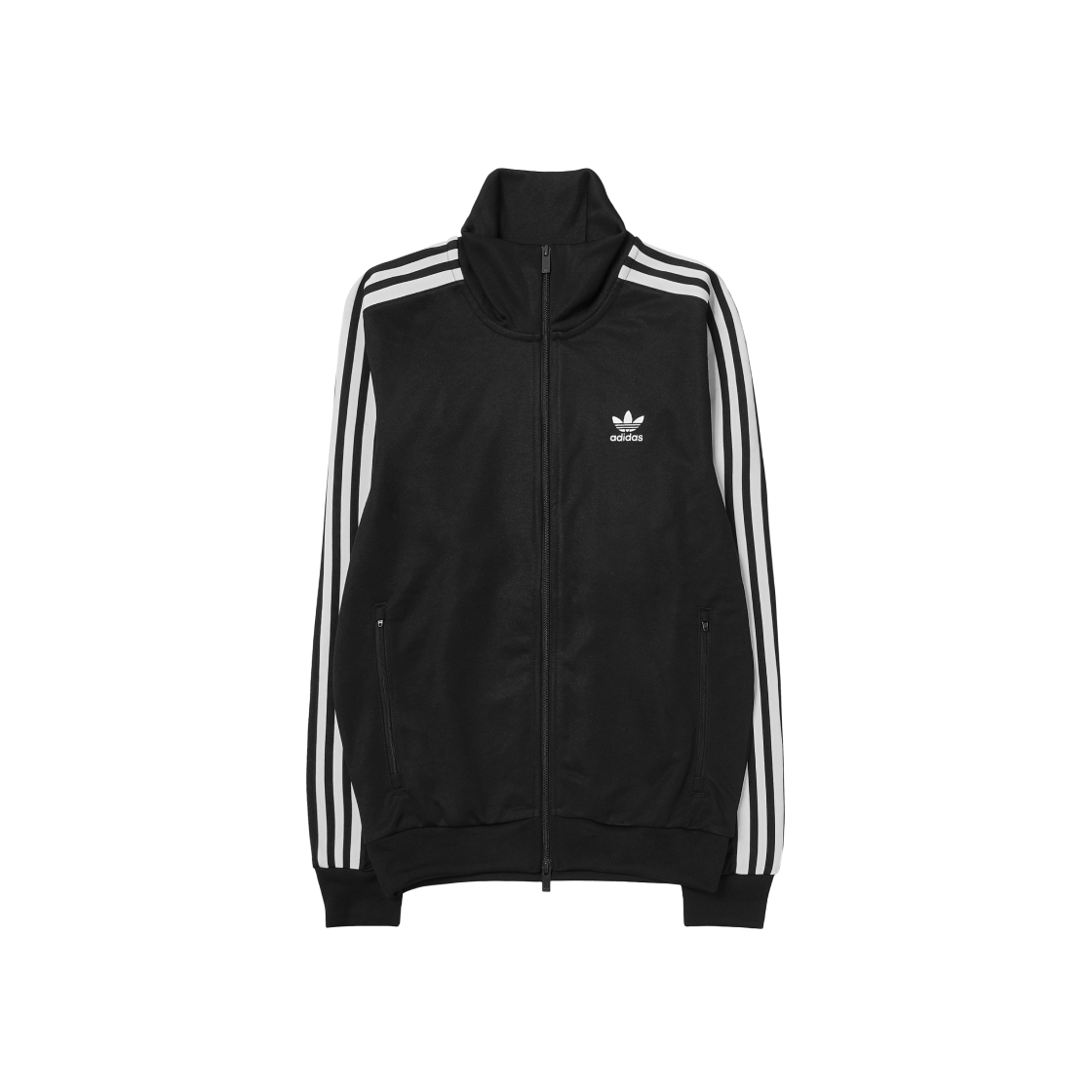 아디다스 아디컬러 클래식 베켄바우어 트랙탑 블랙 - KR 사이즈(Adidas Adicolor Classic Beckenbauer Track Top Black - KR Sizing)