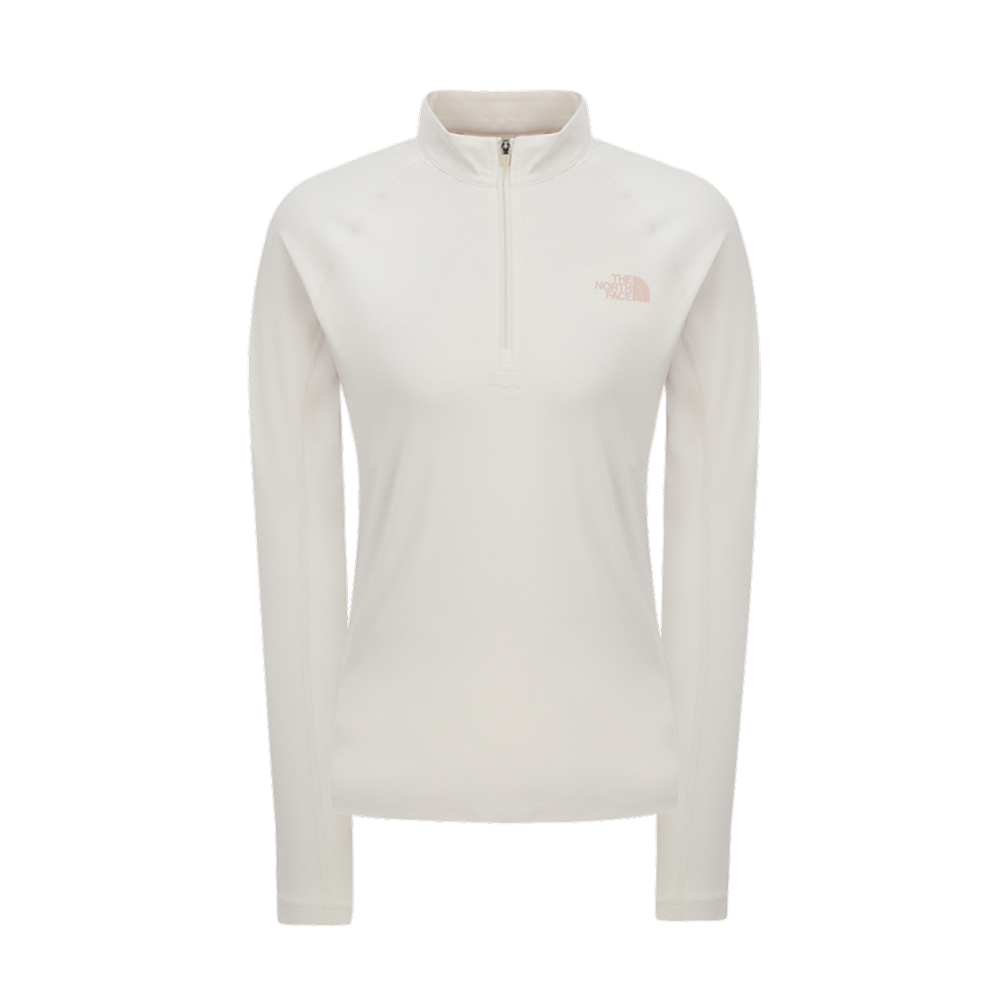 NT7LR84C (W) The North Face Risco L/S Zip Tee Cream - 25FW