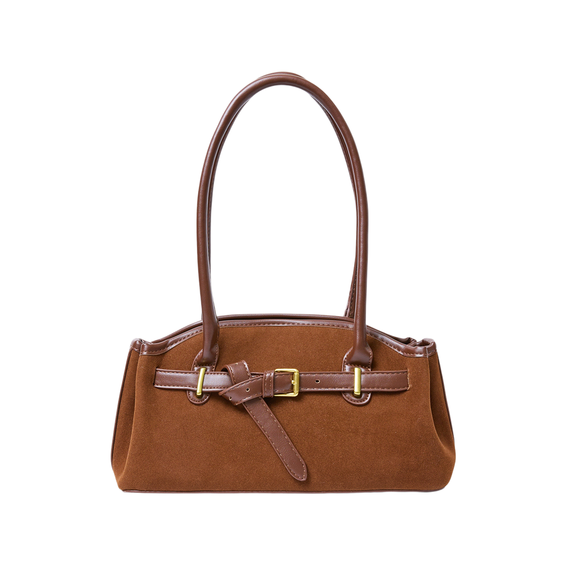 LSBBR Allincomplete Luze Suede Bag Brown