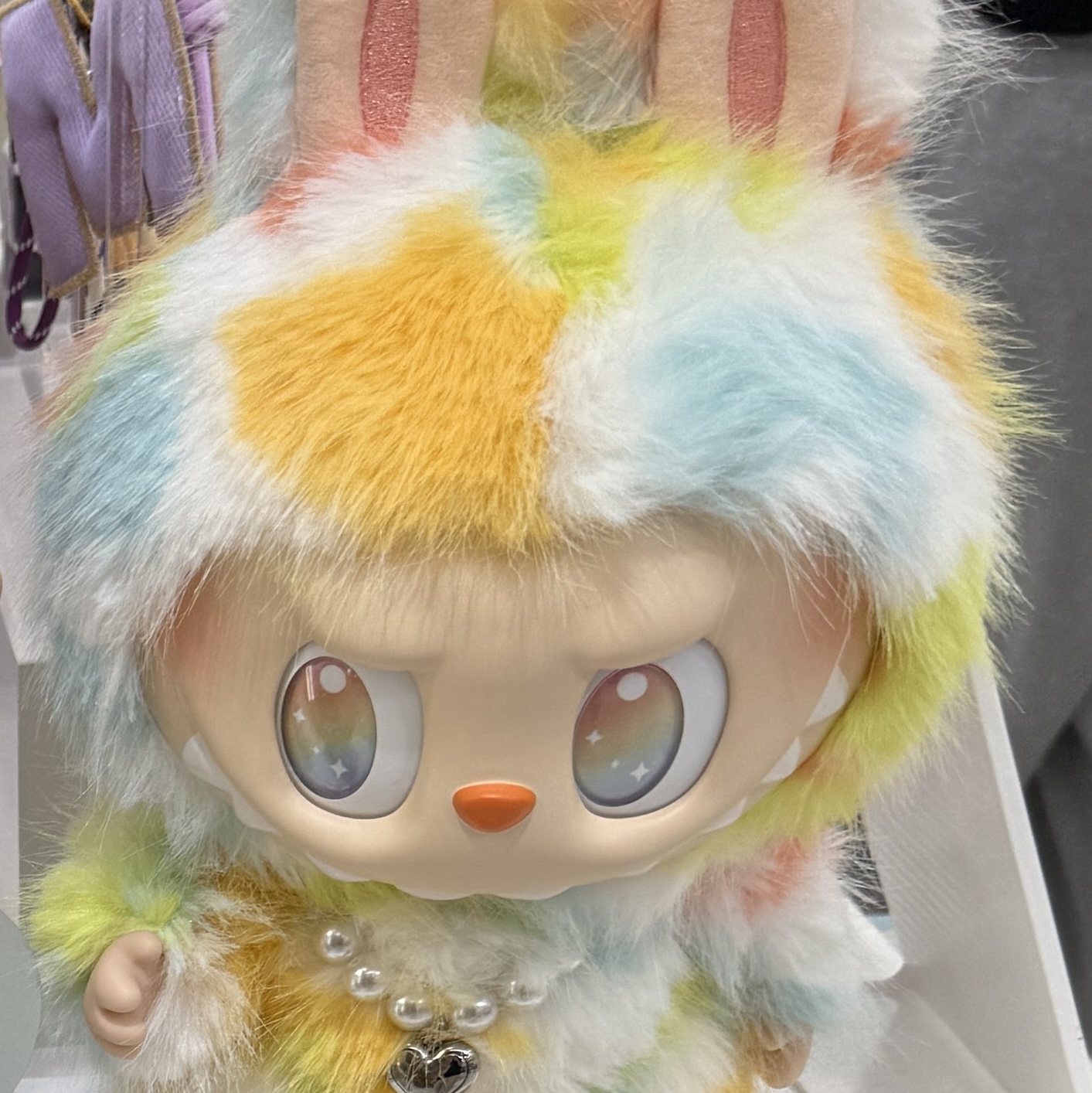 Pop Mart Labubu The Monsters Big Into Energy Series-Rock The Universe Vinyl Plush Doll 착용 스타일 - 3