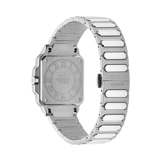 (W) 구찌 G 플랫 쿼츠 30mm 스테인리스 스틸 실버((W) Gucci G Flat Quartz 30mm Stainless Steel Silver) - 2